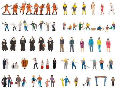 Faller figuren sets für - faller, ho/oo
