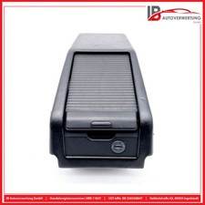 Armrest black leather