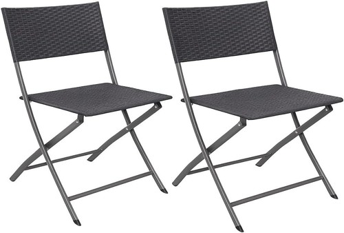 2er set balkonstuhl klappbar - set,