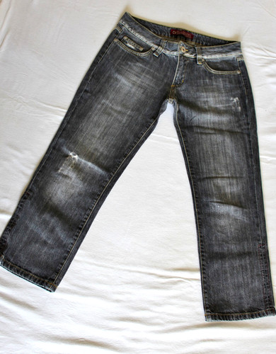 Vintage knöchel jeanshose - vintage,
