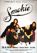 SMOKIE  2018 BERLIN - orig. Concert Poster - Konzert Plakat - DIN A1 - YY