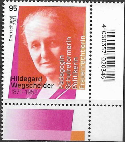 2021 deutschland 3625 mnh - deutschland, 3625**mnh
