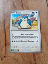 Pokemon Karte Relaxo Deutsch