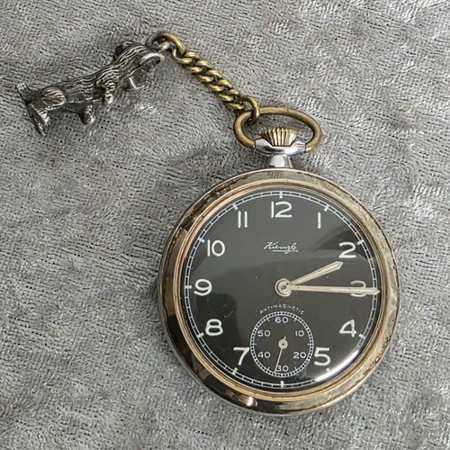 Kienzle schwarze taschen uhr - kienzle,