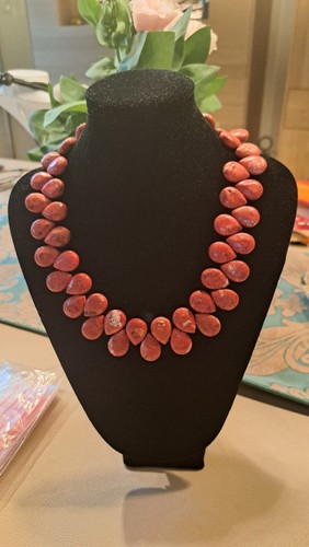 Echte koralle kette collier - kette,