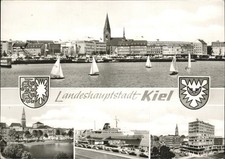 KIEL  CITY Wappen Schiff Hafen