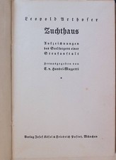 Zuchthaus. Aufzeichnungen des