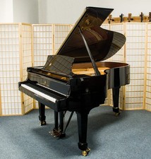 Steinway Sons Flügel Modell A3, 195 cm, schwarz Hochglanz