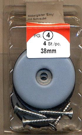 Stück möbelgleiter teflon - stück,