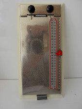 Altes  Kartei Adressen Register Metall Kunststoff 60er Jahre unbenutzt