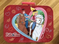 Schmidt Spiele 56509 Bibi Und Tina, 4 Kinderpuzzle Im Metallkoffer, 2X100 Und 2X