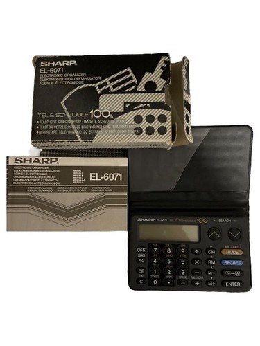 Sharp 6071 elektronischer - el-6071,