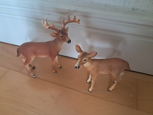 Schleich wald tiere hirsch - wald, reh