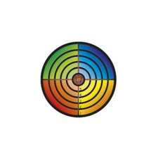 ZIELSCHEIBE bunt für