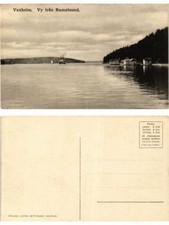 CPA VAXHOLM Vy fran Ramsösund SCHWEDEN (419479)