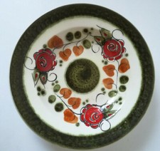 SCHRAMBERG TIROL SCHALE TELLER Bodenmarkung  Nr. 4680 Ø ca. 33 cm handgemalt