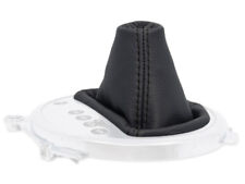 SCHALTMANSCHETTE FUR AUDI TT 8J DSG automatik SCHALTSACK LEDER SCHWARZ