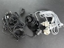 4x Netzkabel mit Schalter E27
