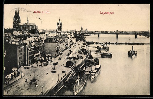 Köln ansichtskarte - rh.,,