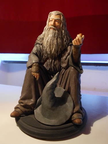 Gandalf miniatur statue herr - gandalf,