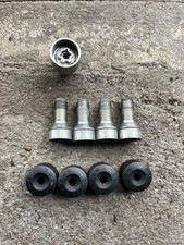 Org. VW Radschraubenschlosssatz Felgenschloss M14 x 1,5 x 27 inkl Staubabdeckung