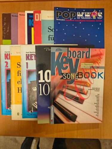 Bücher keyboard lernen - keyboard,