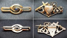 Antikes Art Deco Broschen