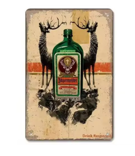Jägermeister vintage bar - jägermeister,