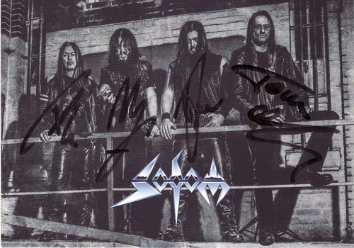 Sodom autogramm mit - ,