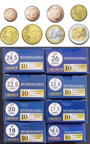 Lindner münzkapseln - lindner,
