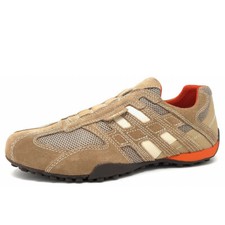 Geox C0845 Snake Herren Slipper in Beige
