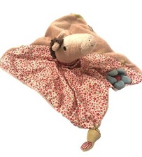 Sterntaler Schmusetuch Pferd Paula Pony Rassel Blumen Halstuch Schnuffeltuch