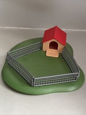 Playmobil  3210 Meerschweinchen Gehege Grundplatte Haus Zaun Tierpark  Zoo # 321
