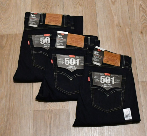 Levis 501 dunkel blau - dunkel, herren