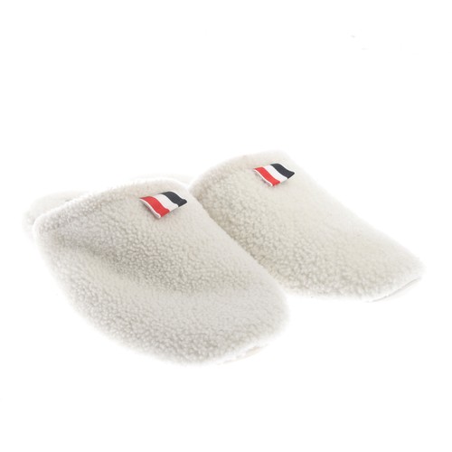 Mules thom browne - browne, weiß