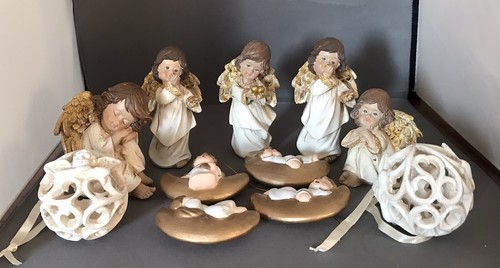 Weihnachtsengel und kugeln - weihnachtsengel,