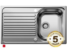 Edelstahlspüle Blanco Tipo 45 S 526335 Naturfinish kleine Küchenspüle