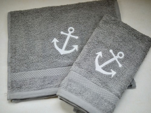 Maritimes duschtuch handtuch - duschtuch,