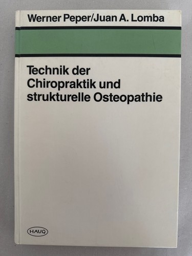 Technik der chiropraktik und - technik,