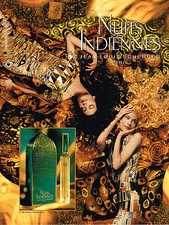 REKLAME WERBUNG 035 1994 JEAN-LOUIS SCHERRER Parfum NUITS INDIANNES