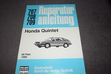 Reparaturanleitung Reparaturhandbuch Honda Quintet ab 1980 erstklassig