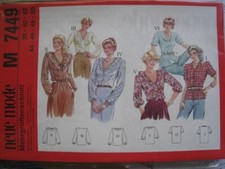 Neue Mode 7449 Schnittmuster - Bluse - Gr. 38 - 50