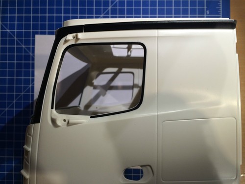 Fensterrahmenaufkleber für