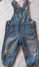 Baby Jeans Latzhose Gr 74 von