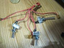 3 Stück   Ausbauschalter für Graupner MC Anlagen Mischer Schalter 