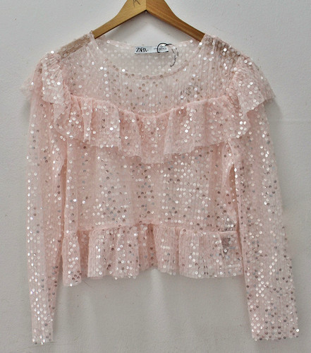 Shirt zara oberteil party - shirt,