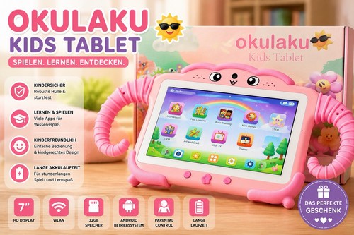 Okulaku kinder tablet zoll - okulaku, 7