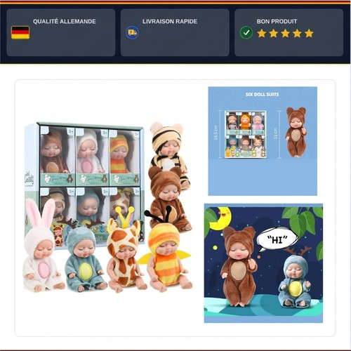 Reborn puppe set - reborn,