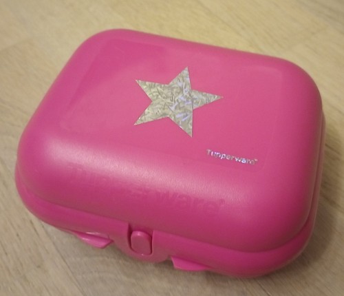 Tupperware mini twin - pink, mit
