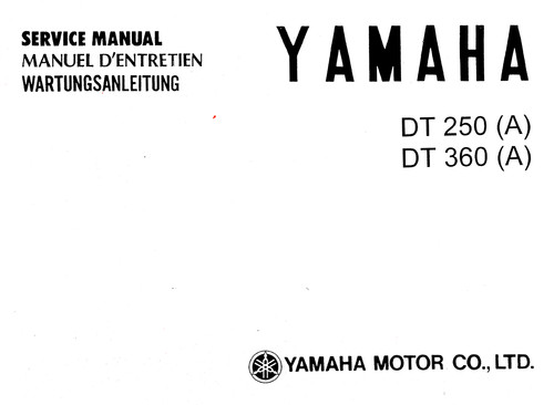 Yamaha 250 360 - yamaha, 250-360